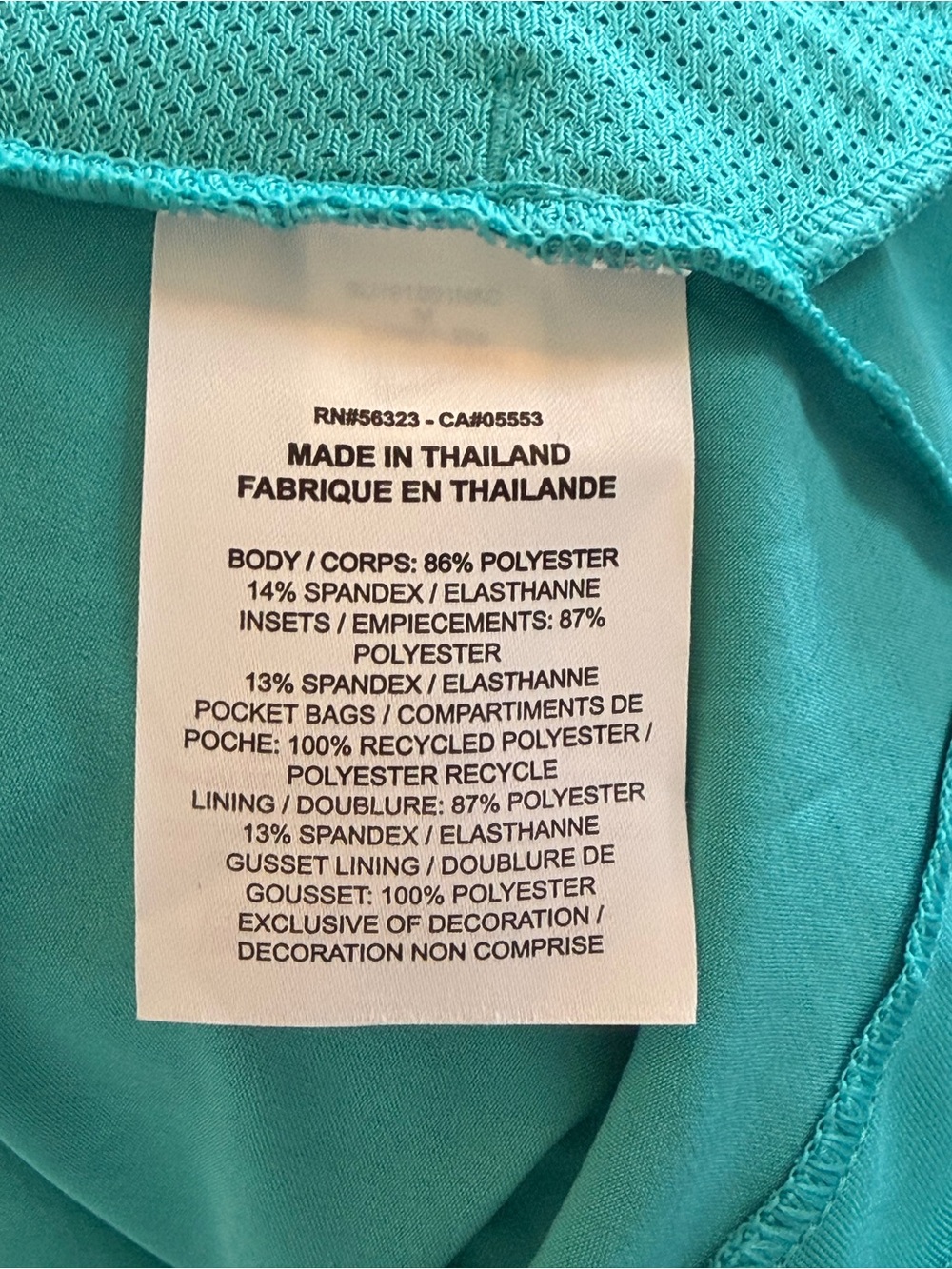 NWT Nike Flex Dri-FIT Golf Skort Teal Pleated Built-In Shorts Zip Pocket Size M - Picture 7 of 8